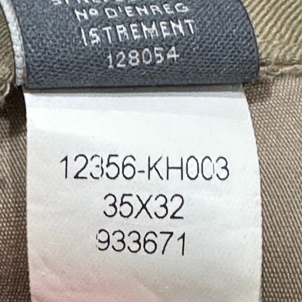 Bonobos Wednesday Khaki Dress Pants Slim Fit Straight Leg Size 35/32 Work Office - Picture 9 of 9
